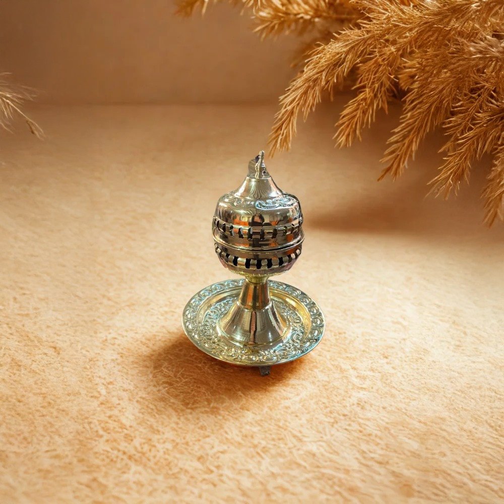 Mbikhra traditionnelle en cuivre Mbikhra traditionnelle en cuivre