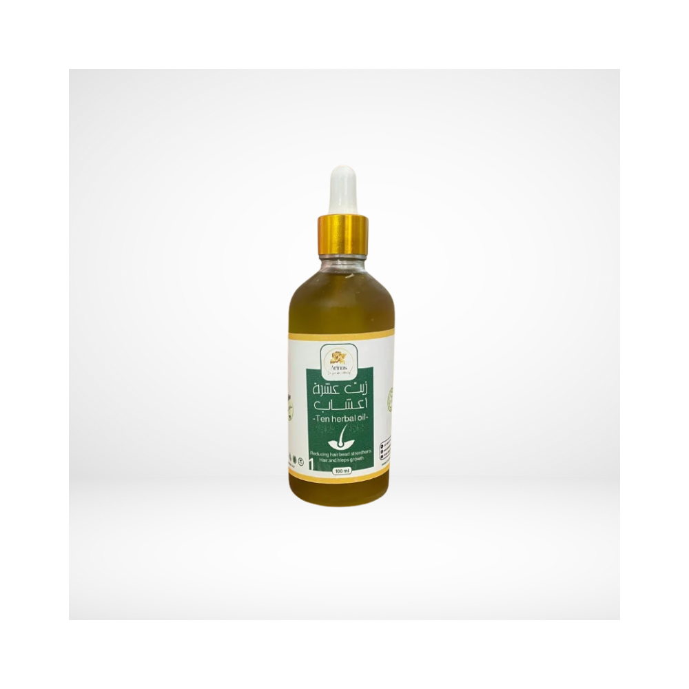 Huile Capillaire aux 10 Herbes – 100 ml Huile Capillaire aux 10 Herbes – 100 ml