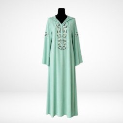 Jellaba en Crêpe de Soie