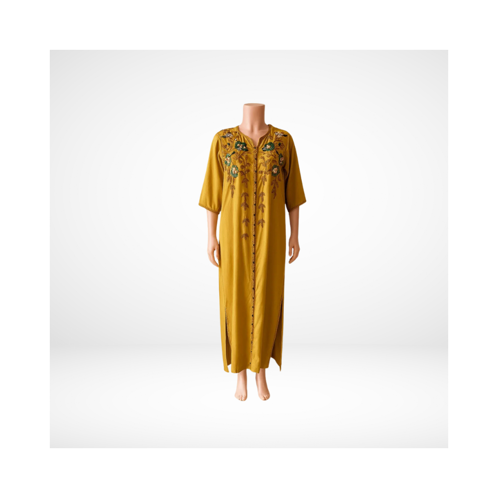 Djellaba Traditionnelle Sable