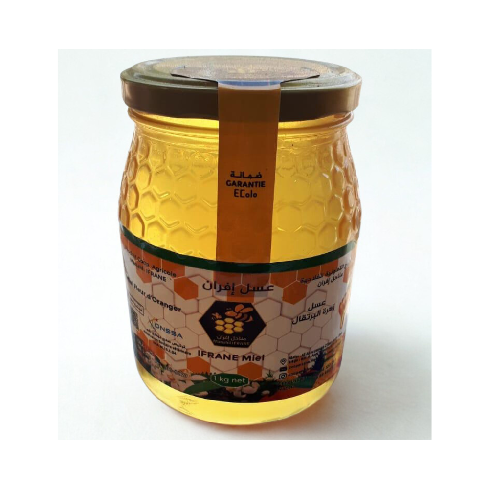 Miel de Fleur d’Oranger 1 kg Miel de Fleur d’Oranger 1 kg
