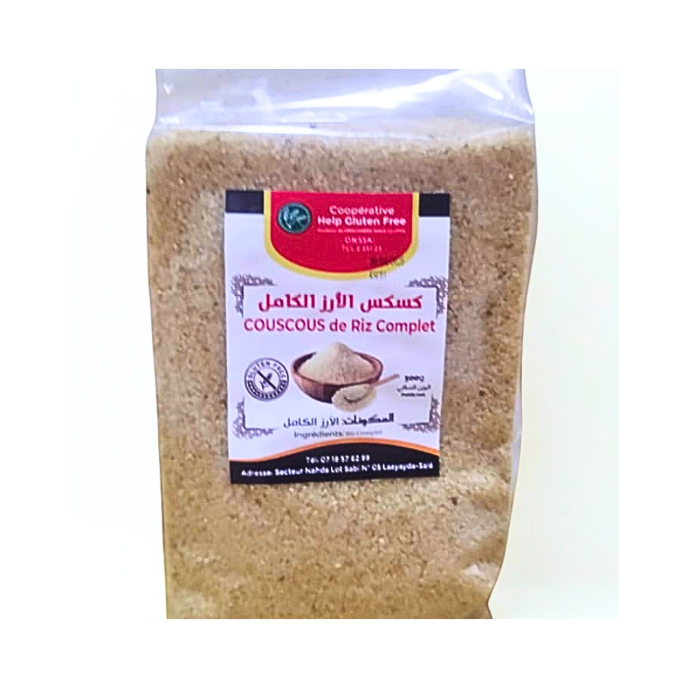 Couscous de Riz Complet – Sans Gluten Couscous de Riz Complet – Sans Gluten