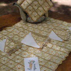 Couvre-plateau en Broderie “Beldi” avec Serviettes