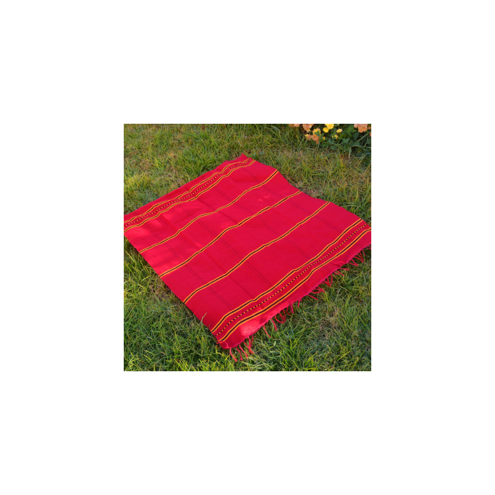 Plaid marocain tissé en coton  Plaid marocain tissé en coton