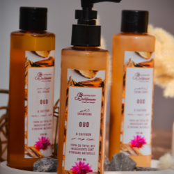 Pack Oud & Safran :  shampoing, crème de corps et gel douche