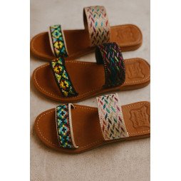 Sandales artisanales en cuir