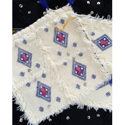 Coussin décoratif berbère brodé à la main