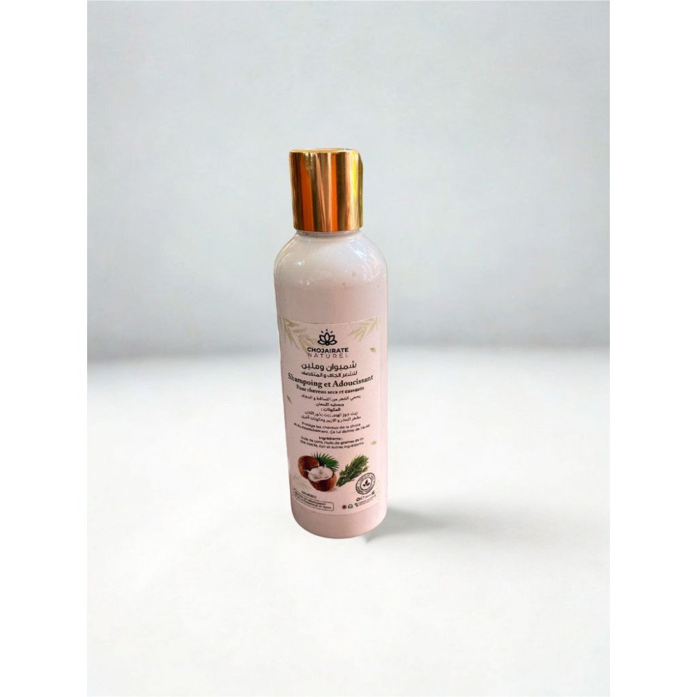 Shampoing & Adoucissant Naturel – Cheveux Secs et Cassants Shampoing & Adoucissant Naturel – Cheveux Secs et Cassants