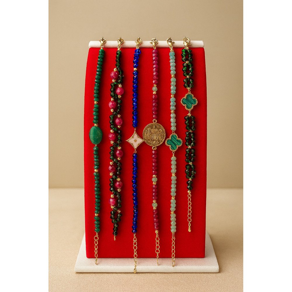 Collection de Bracelets en Pierres Naturelles Collection de Bracelets en Pierres Naturelles