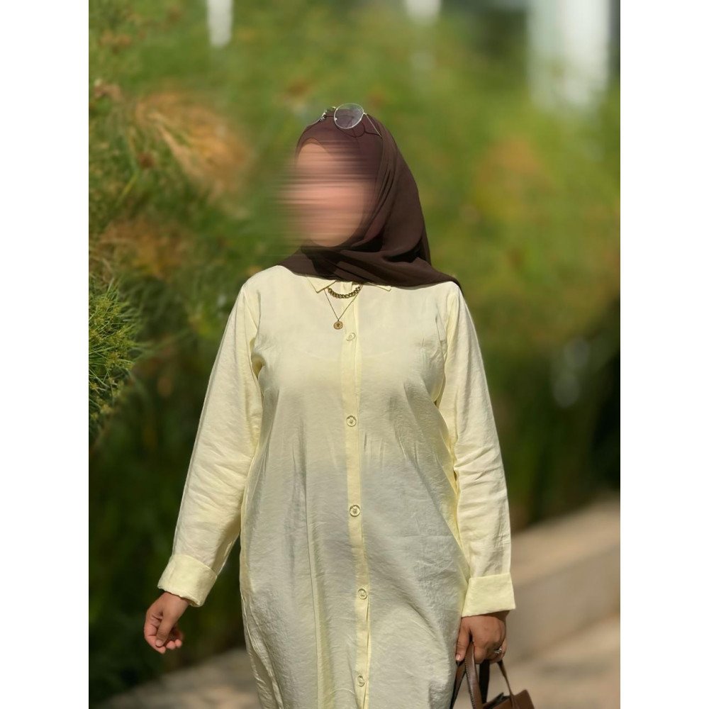 Tunique chemise fluide – Élégance minimaliste Tunique chemise fluide – Élégance minimaliste