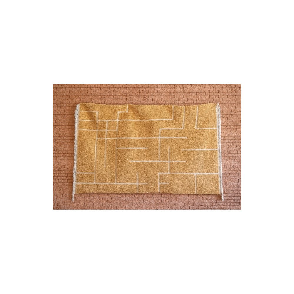 Tapis contemporain Design géométrique tissé main Tapis contemporain Design géométrique tissé main