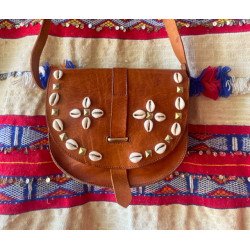 Sac en cuir décoré