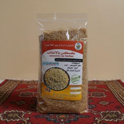 Couscous aux Herbes  Saveur authentique & bienfaits du terroir 1kg